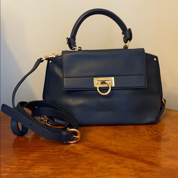 Salvatore Ferragamo Handbags - Ferragamo small Sofia leather handbag.